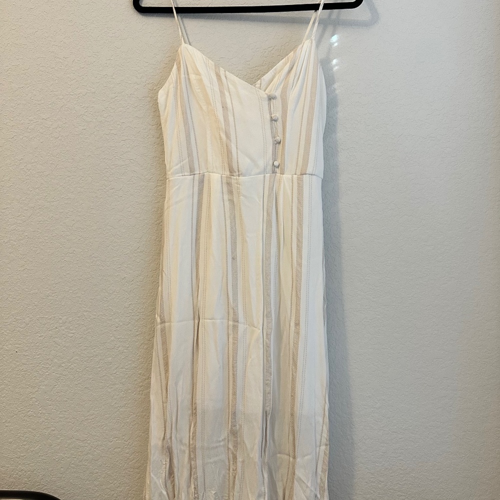 Ivory midi dress